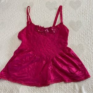 Feather Bead Intimates Fairycore Tank Top (L)